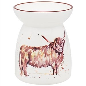 Country Life Wax/Oil Warmer - Highland Cow