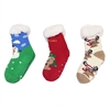 3asst Kids Christmas Socks