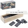 Retro Wooden Dominos Game