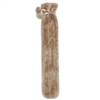 Long Fluffy Hot Water Bottle - Beige 73cm