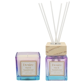 DUE FEB Candle & Diffuser Set - Oud & Sandalwood