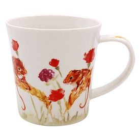 Feather & Fur Ceramic Mug - Mice