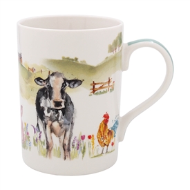 DUE MAR Farmyard Ceramic Mug 12cm