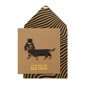 Old Chap Birthday Card 16cm