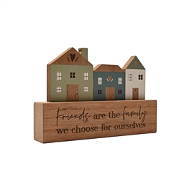 Moments House Plaque - Friends 14.9cm