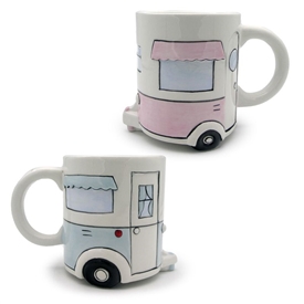 DUE SEPTEMBER 2asst Ceramic Caravan Mug