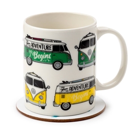 Volkswagen Mug And Coaster