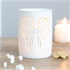 Angel Wings Cut Out Oil Burner 12cm