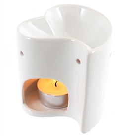 White HeartÂ Oil Burner