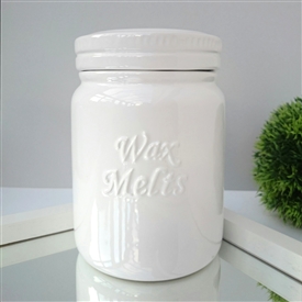Ceramic Wax Melts Storage Jar