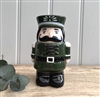 Nutcracker Wax Melter / Oil Burner 13.5cm - Green