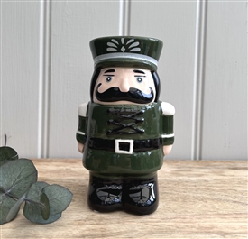 Nutcracker Wax Melter / Oil Burner 13.5cm - Green