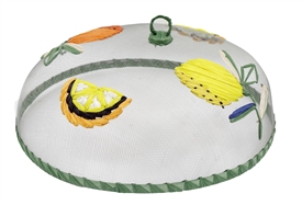 Citrus Embroidered Food Cover 35cm
