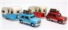 Retro Mini And Camper Tin Ornament 2 Assorted Colours 32cm