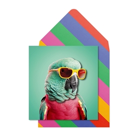 Parrot Card 16cm