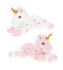 2asst Keeleco Plush - Pink Unicorn 35cm