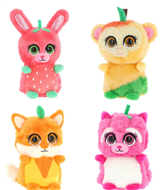 4asst Plush Scented Fruit Motsu's 14cm