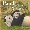 Paperback Book - Panda Says Please (with Audiobook)
