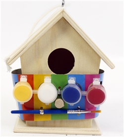 Paint Your Own Birdhouse