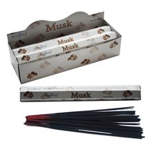 Stamford Musk Incense Sticks x6 Tubes