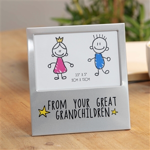 Aluminium Photo Frame - Great Grandchildren