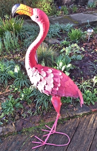 Frank the Metal Flamingo 98cm