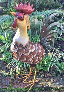 Randall the Large Metal Rooster 60cm (A)