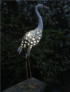 Harper the LED Solar Heron 85cm