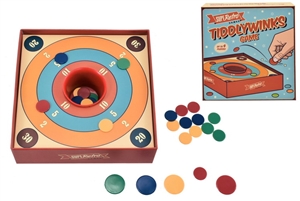 Retro Tiddly Winks Game In Colour Box