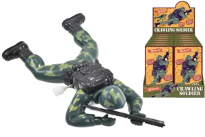 Retro Crawling Soldier Wind Up Toy