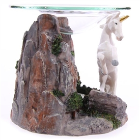 (10% OFF FLASH OFFER) 2asst Unicorn Oil Burner -   12cm