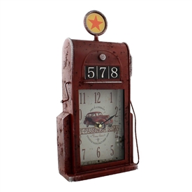 Petrol Pump Mantel Clock