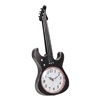 Black Guitar Mantel Clock