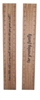 Wooden Height Chart Plaque 2 Assorted 100cm