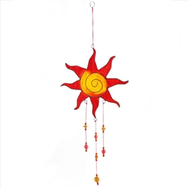 ##Red/Yellow Resin Suncatcher