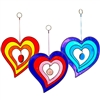 ##[3asst] Hanging Heart Resin Suncatcher