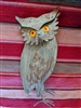 Owl Home Decor, Metal Owl Statue, Owl Decoration for Home, Metal Owl Yard Art, Metal Owl Sculpture, Owl Figurine Home Decor, Green Owl