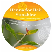 Sample Ancient Sunrise Henna For Hair Sunshine Kit