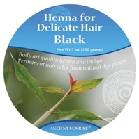 Henna for Delicate Hair Black Kit