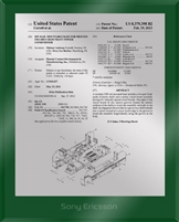 Patent Plaques Custom Wall Hanging Ultramodern Traditional Patent Plaque - 8" x 10" Silver and Green Acrylic.