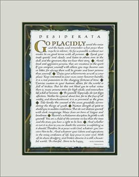 Desiderata