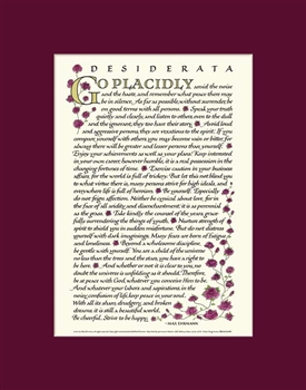 Desiderata