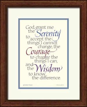 serenity prayer