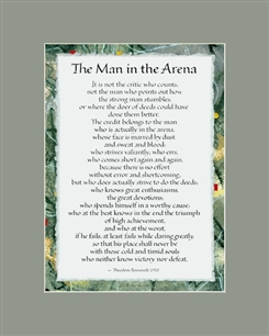 the man in the arena