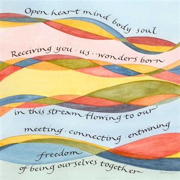 art and poetry lovecard