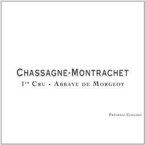 A790 FREDERIC COSSARD CHASSAGNE MONTRACHET 1ER CRU ABBAYE DE MORGEOT 2020 750ml x 6 [En Primeurs 2020 - Delivery in 2022]