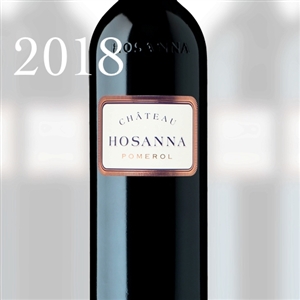 A449 CH.HOSANNA POMEROL 2018 750ml x 6 [OWC6, Stock in France]