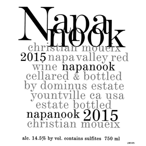 A097 NAPANOOK DOMINUS ESTATE NAPA VALLEY 2015 750ml