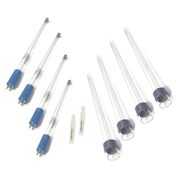 Aqua Ultraviolet Classic 160 Watt UV Sterilizer Lamps, Quartz Sleeves, & Silicone Lube Package