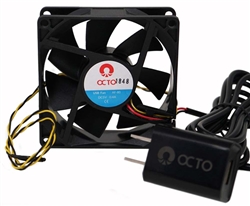 Octo AF-80 3.15" Variable Speed Fan